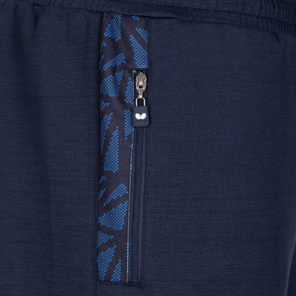 Higo Tracksuit Pants: Blue, Zipper Pocket 2